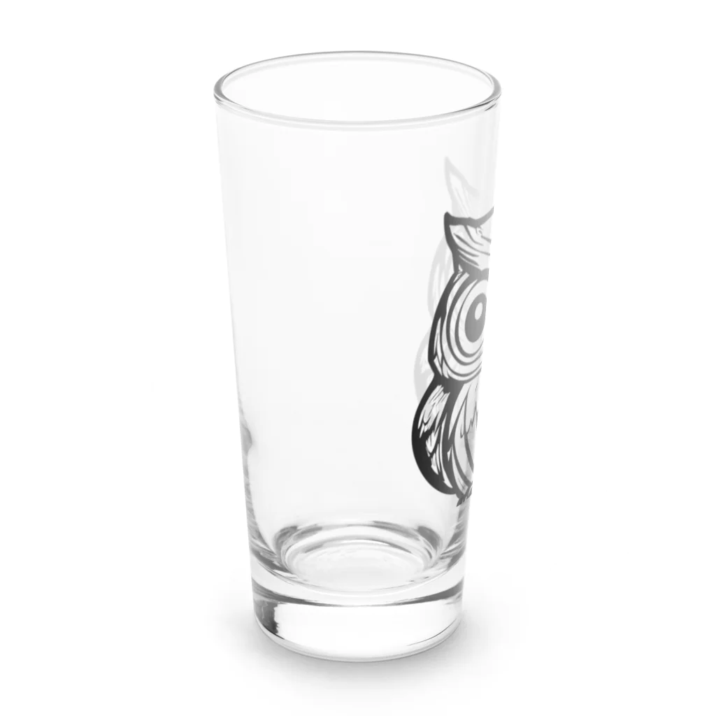 ファンキーなおのアウルｗ９ Long Sized Water Glass :left