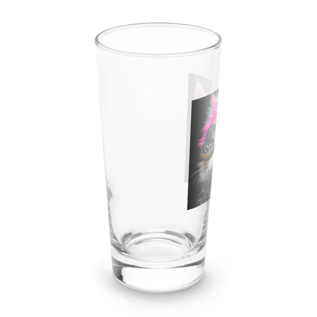 Riere Design StudioのPerfectly Punk Cats Long Sized Water Glass :left