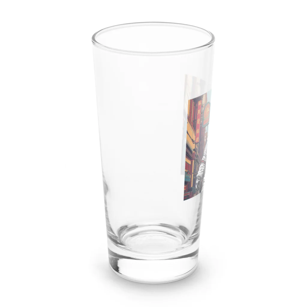 宇宙開発デザイン科の場違いコーディネート Long Sized Water Glass :left