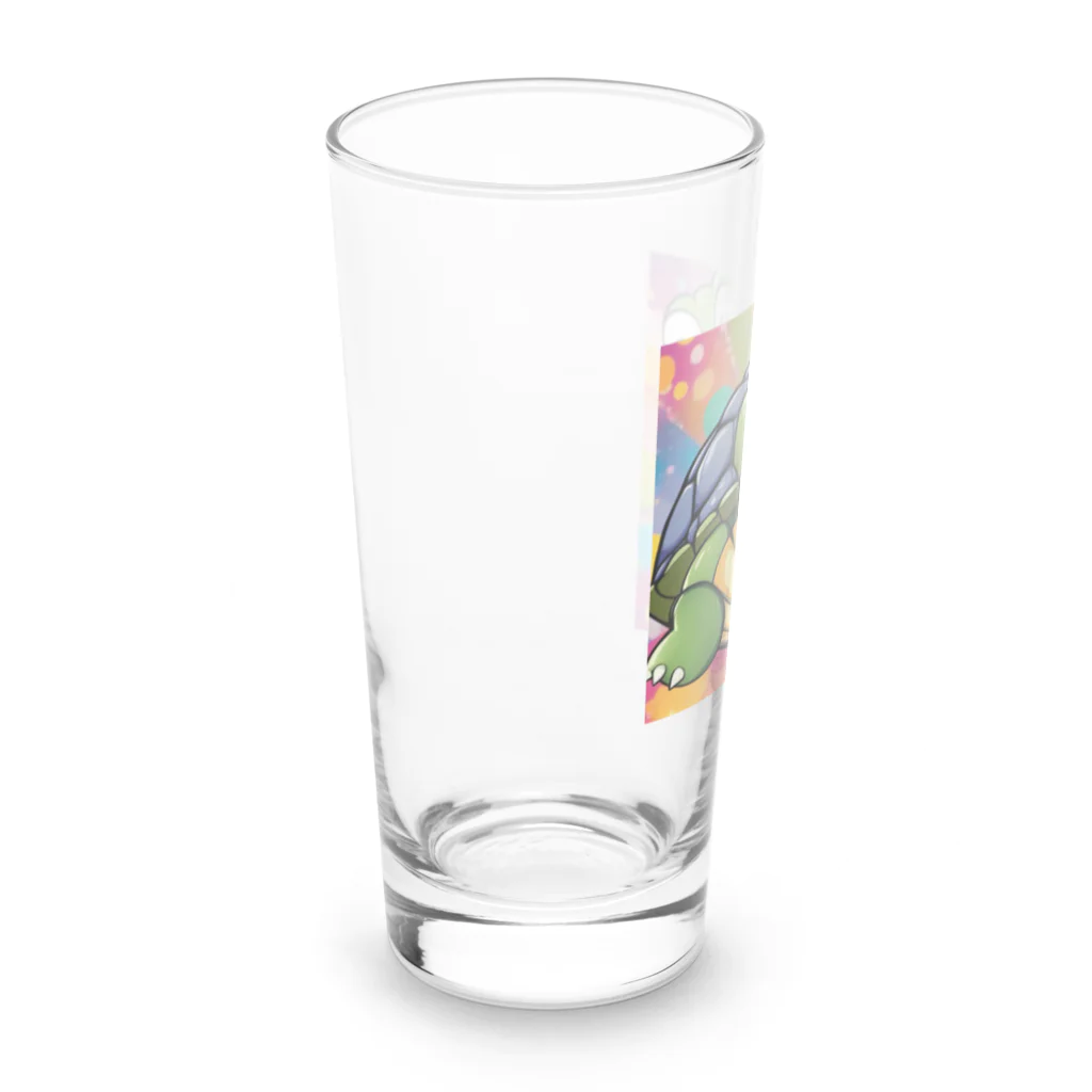 YUTO1126の可愛くて愛らしい亀 Long Sized Water Glass :left