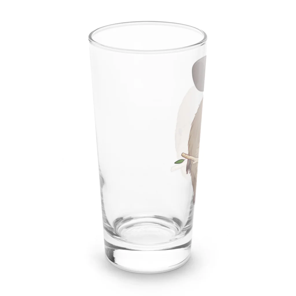 もちもちビーバーの枝はこビーバー Long Sized Water Glass :left