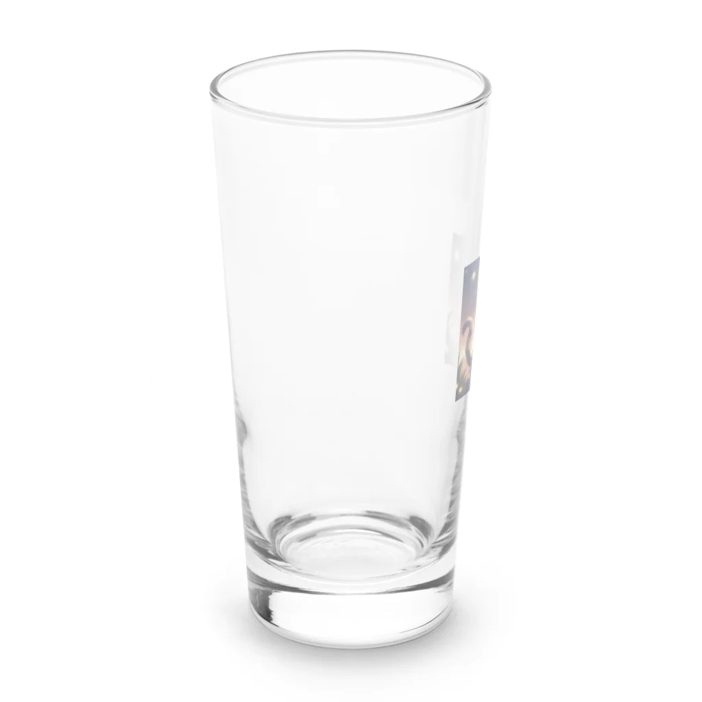 オタカラ館の笑顔の子猫グッズ Long Sized Water Glass :left