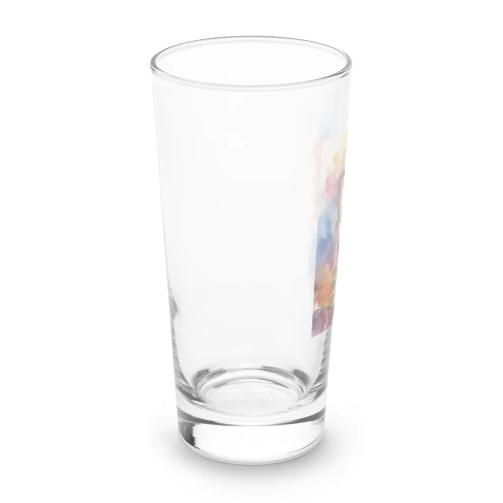 AI職人👨‍🏭のAI「Taylor Swift」水彩 Long Sized Water Glass :left