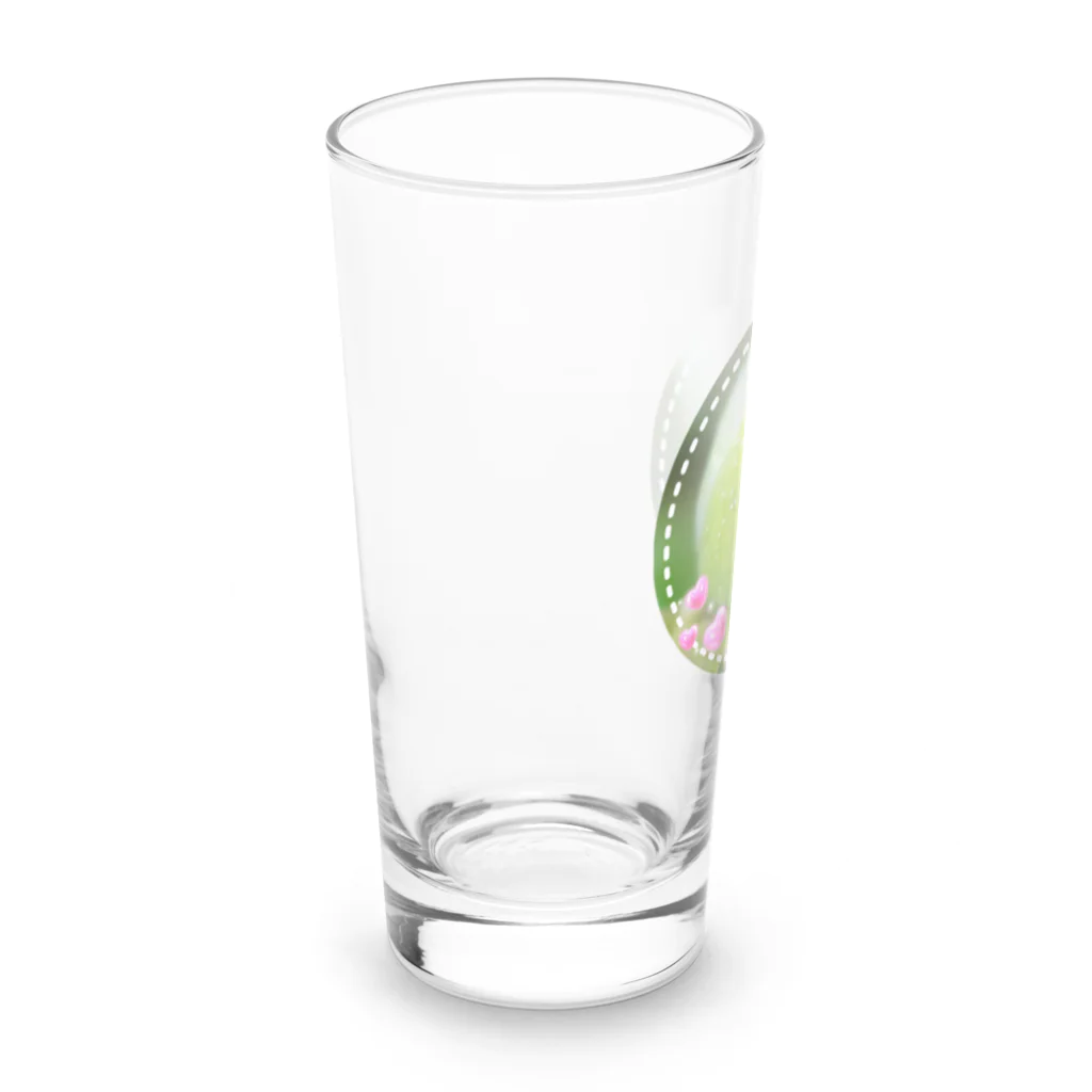 ニムニムのお部屋の幼虫はアイドル♡ Long Sized Water Glass :left