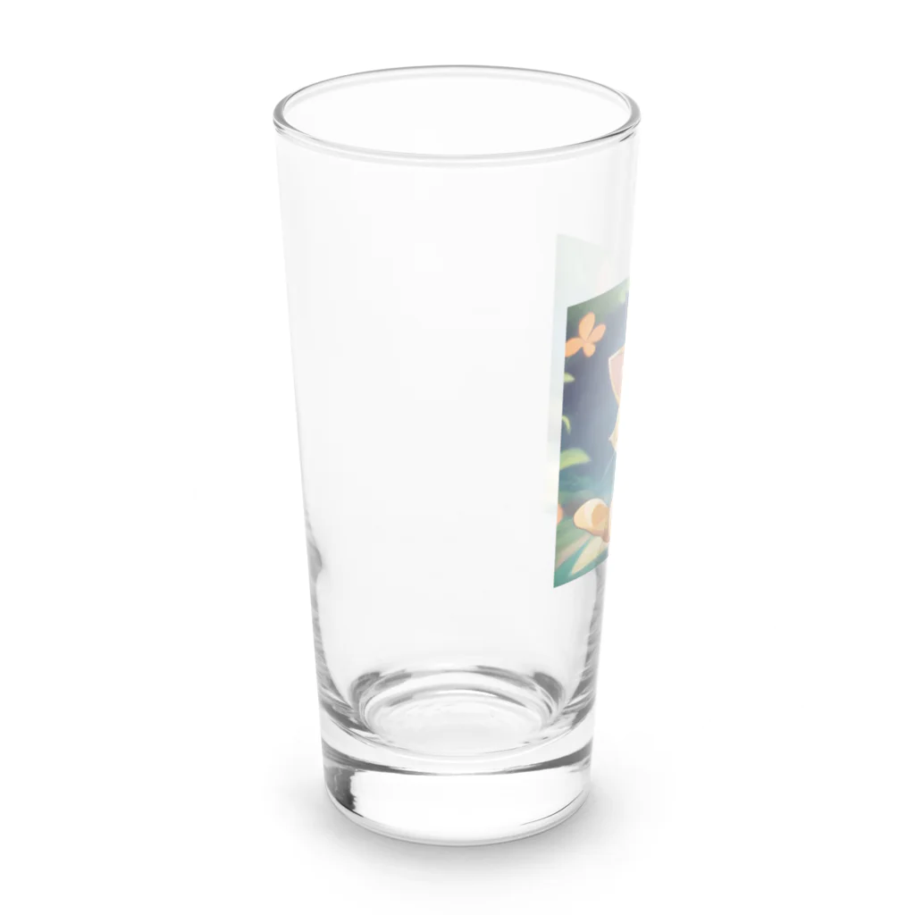 kumatakoのにゃんこ Long Sized Water Glass :left
