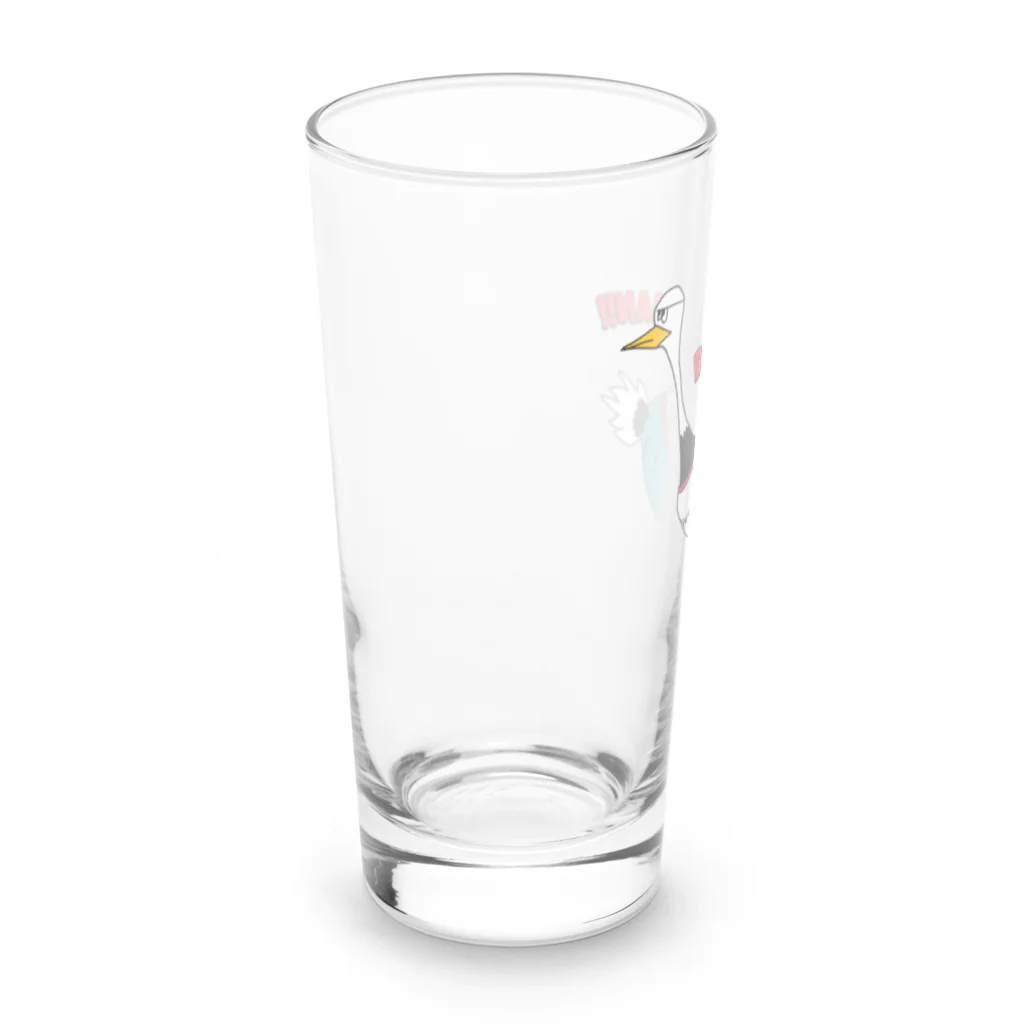 Orachin no…のダチョウさ〜ん Long Sized Water Glass :left