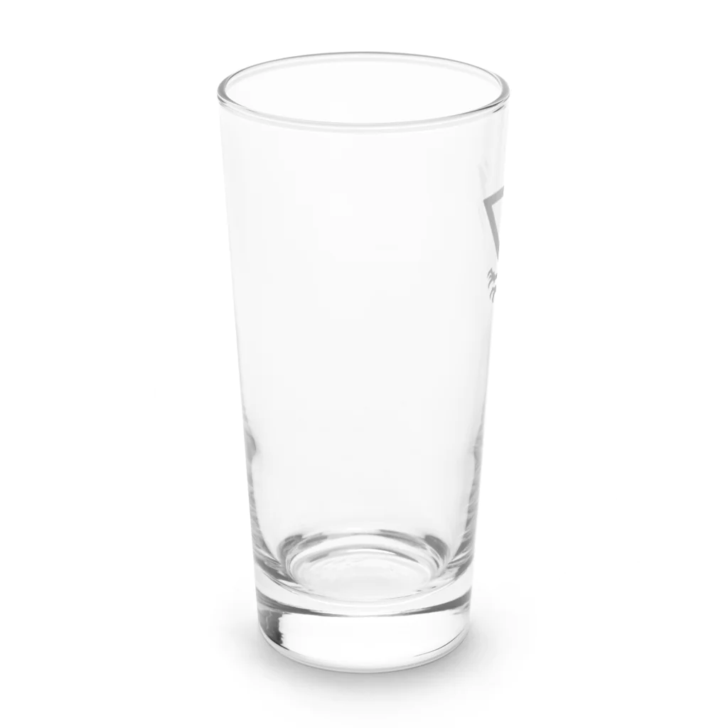 8ball.AI.artの襲うドラゴン　ロゴ Long Sized Water Glass :left