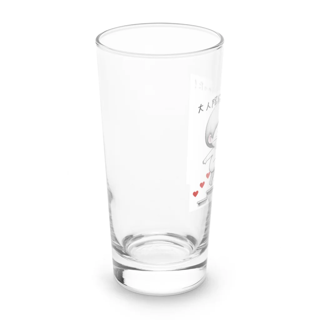 maeken work shopipの大人の階段 Long Sized Water Glass :left