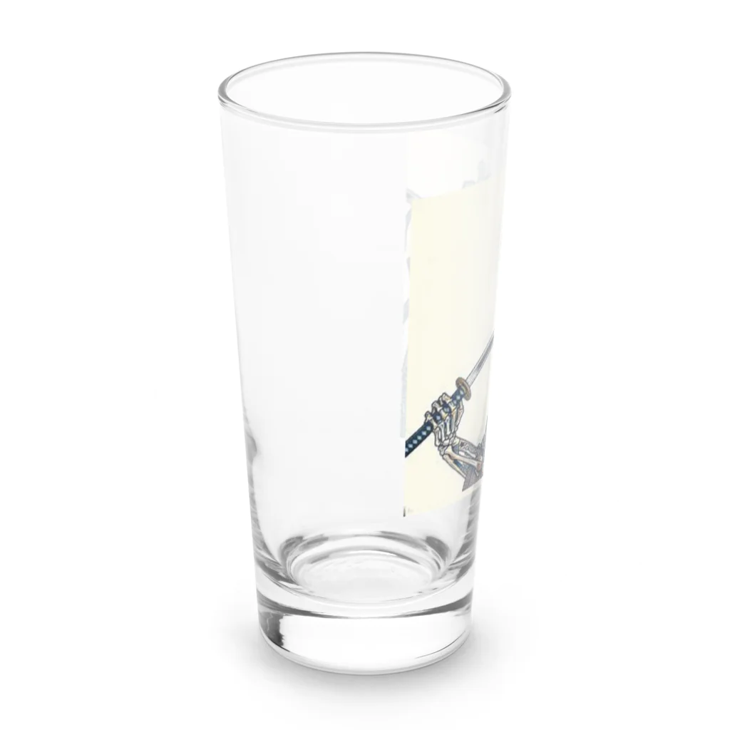 yukikinoの侍ドクロ Long Sized Water Glass :left