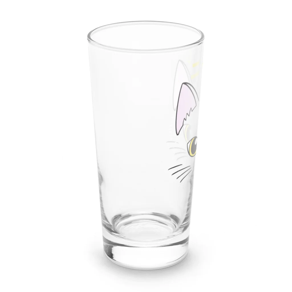 カペリーゴスのニャンでも〜クロ Long Sized Water Glass :left