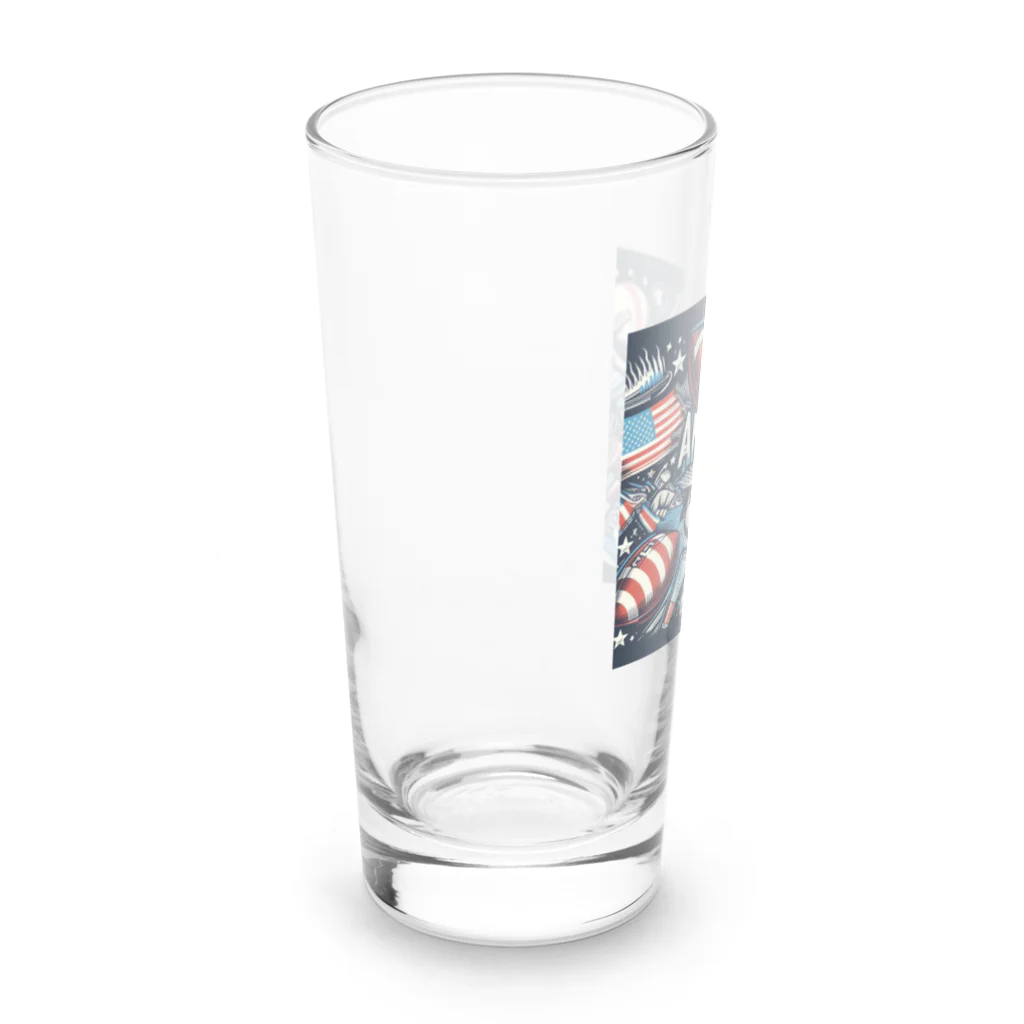 Satoshi27の "アメリカンスポーツの輝き" Long Sized Water Glass :left