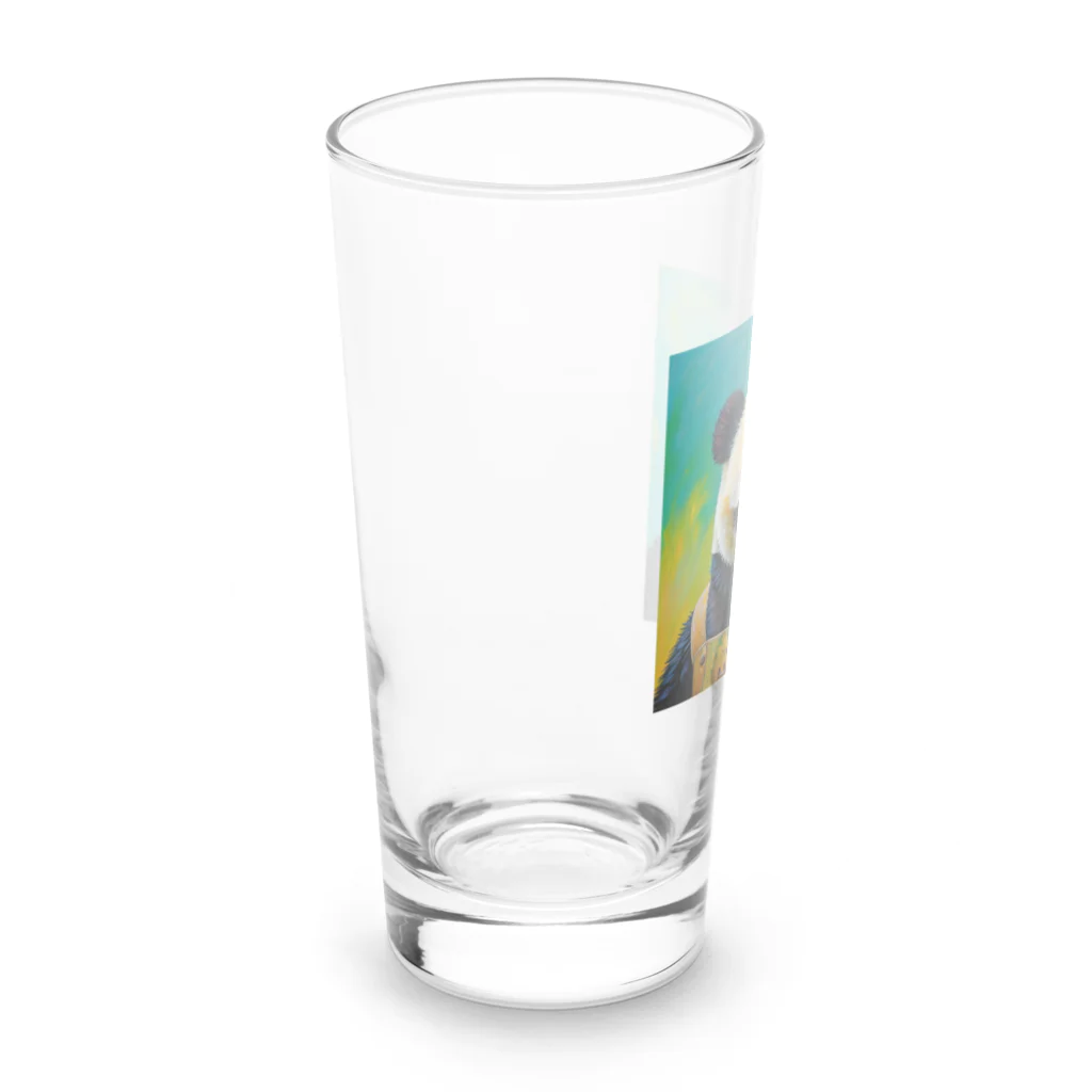 Tacchi’s shopのパンダ③ Long Sized Water Glass :left