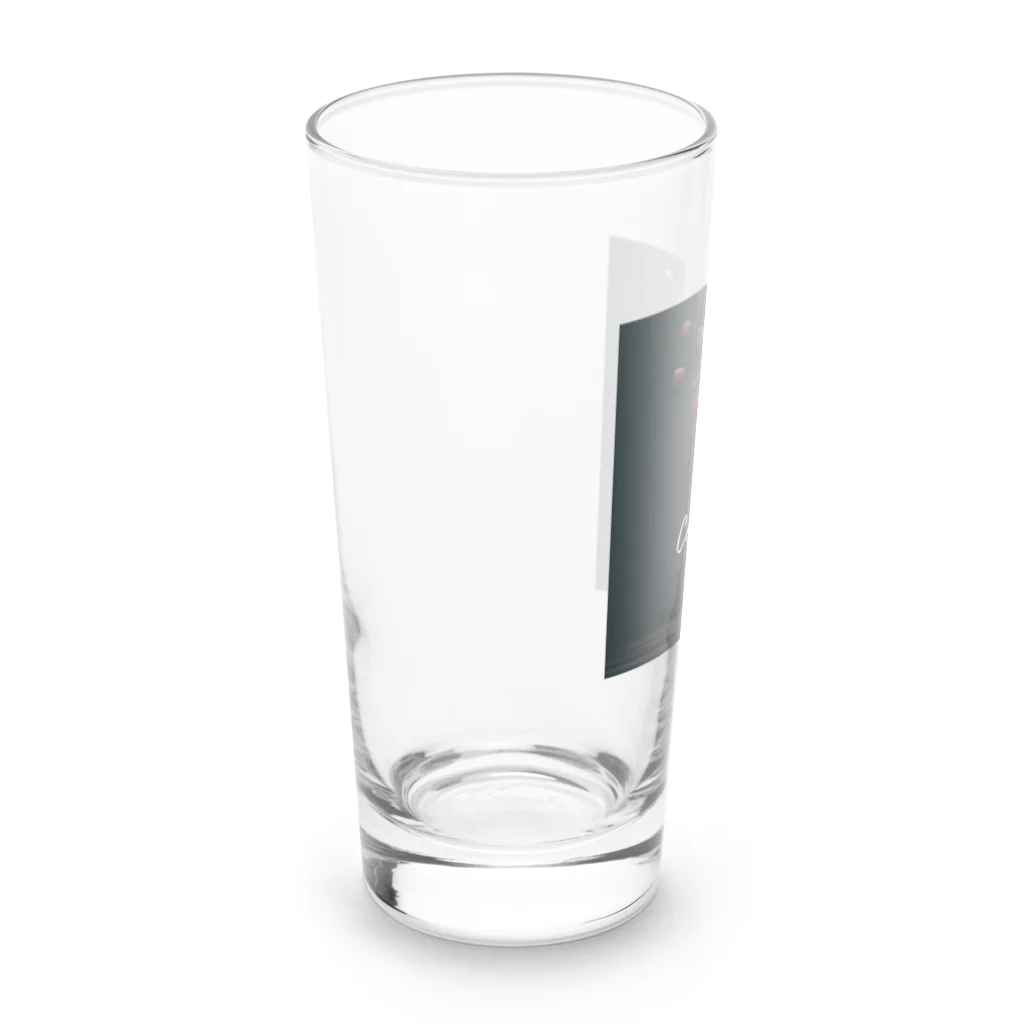 amazing999のコーヒーマニアくん Long Sized Water Glass :left