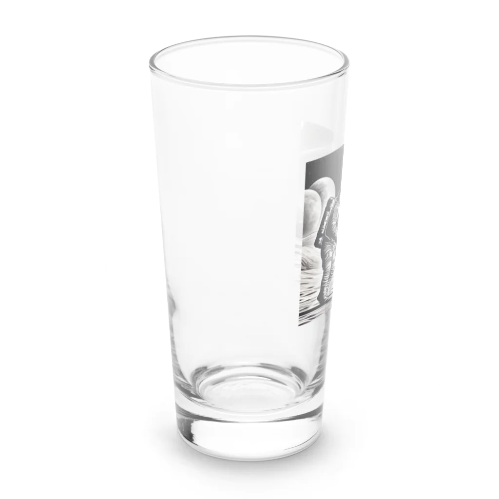 宇宙開発デザイン科の犬の散歩が日課です Long Sized Water Glass :left