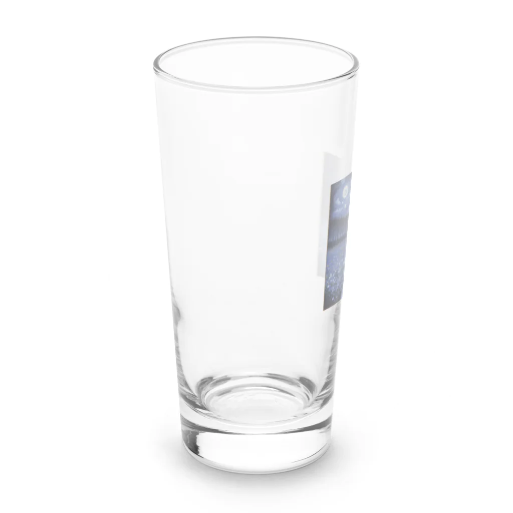 ZZRR12の月と共に輝く美女 Long Sized Water Glass :left