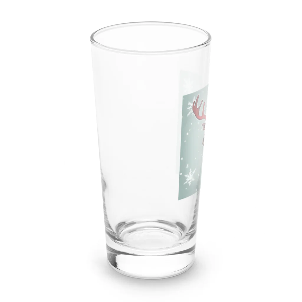 Seyadeのクリスマスに使えるトナカイグッズ Long Sized Water Glass :left