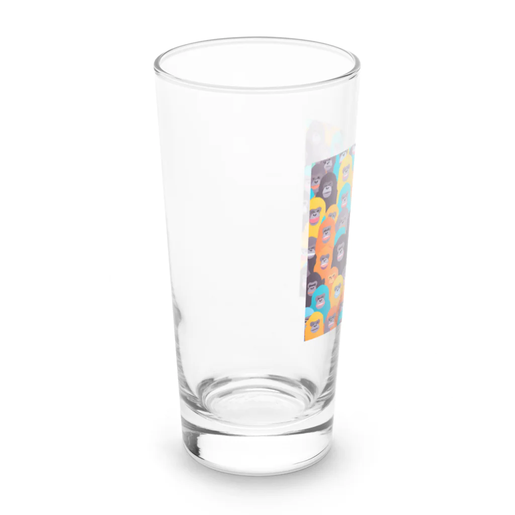 monomolai0331の親戚ふえたなぁ Long Sized Water Glass :left