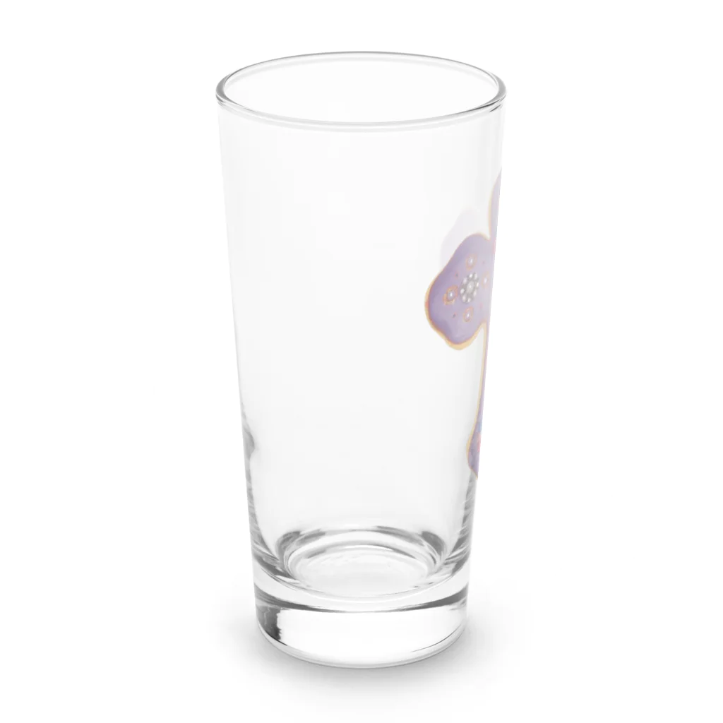 そうめんザーサイの十字架(ねんど) Long Sized Water Glass :left