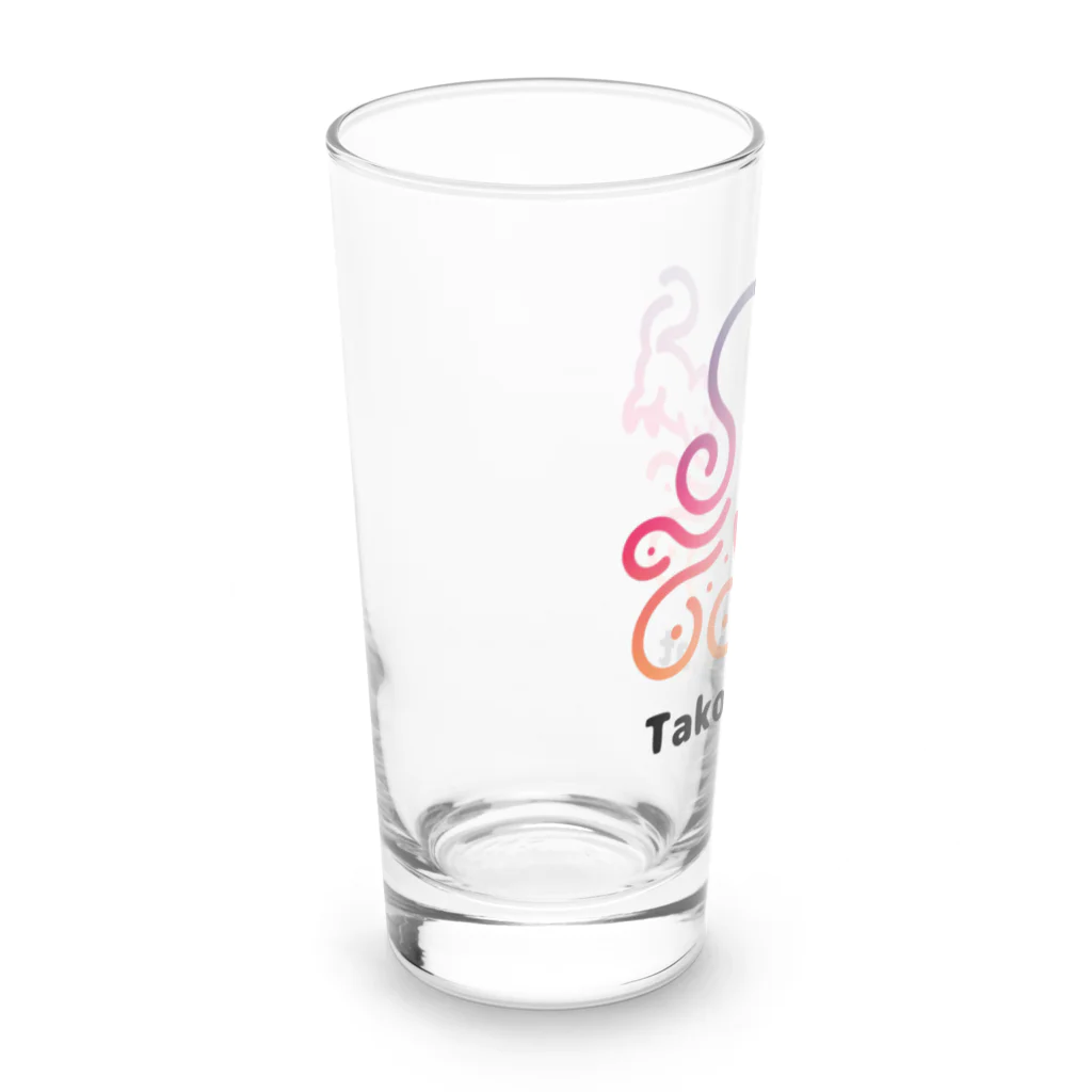 bravoadのタコ & 猫 Long Sized Water Glass :left