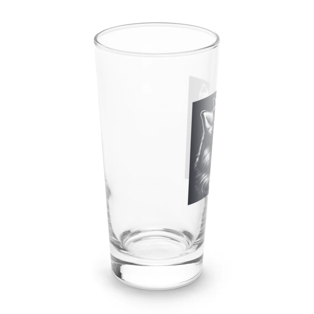 calcium369のシベリアン・ハスキー Long Sized Water Glass :left