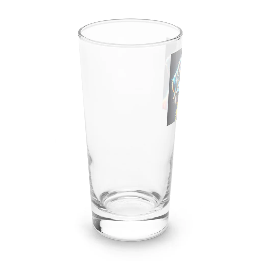 dcgnori／ワンコ画像のプリズムシャドードッグ Long Sized Water Glass :left