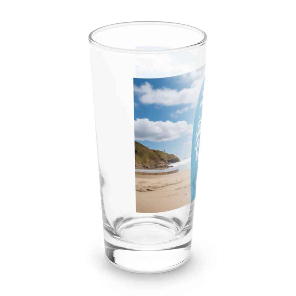 "Positive Thinking"の"Positive Thinking"  Long Sized Water Glass :left