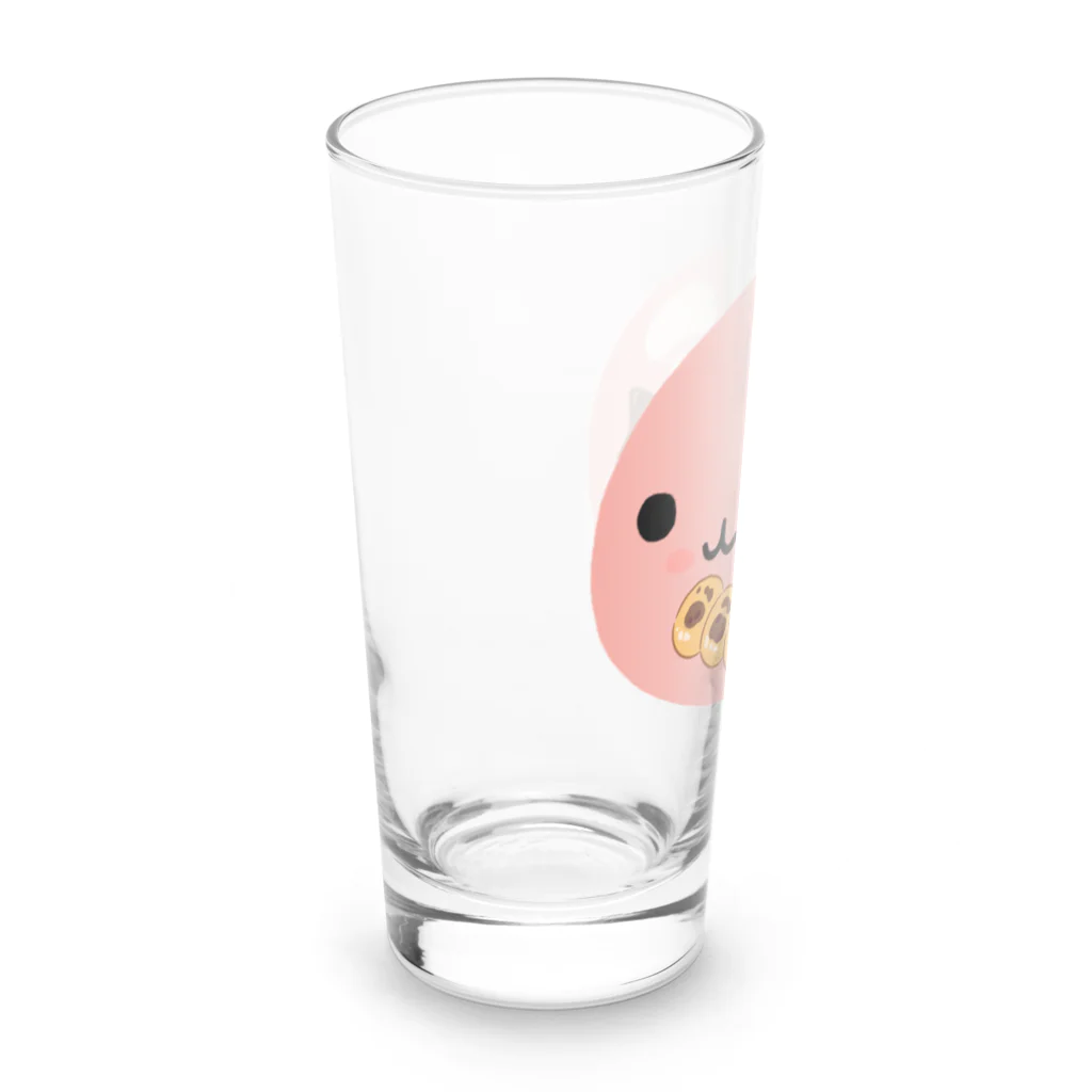 みたらし団子のふたたまちゃんのみたらし団子のふたちゃん Long Sized Water Glass :left