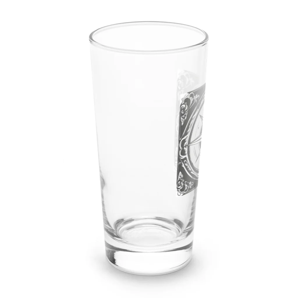 ecliptic thread(モノトーンロゴSHOP)のコンパスロゴ Long Sized Water Glass :left