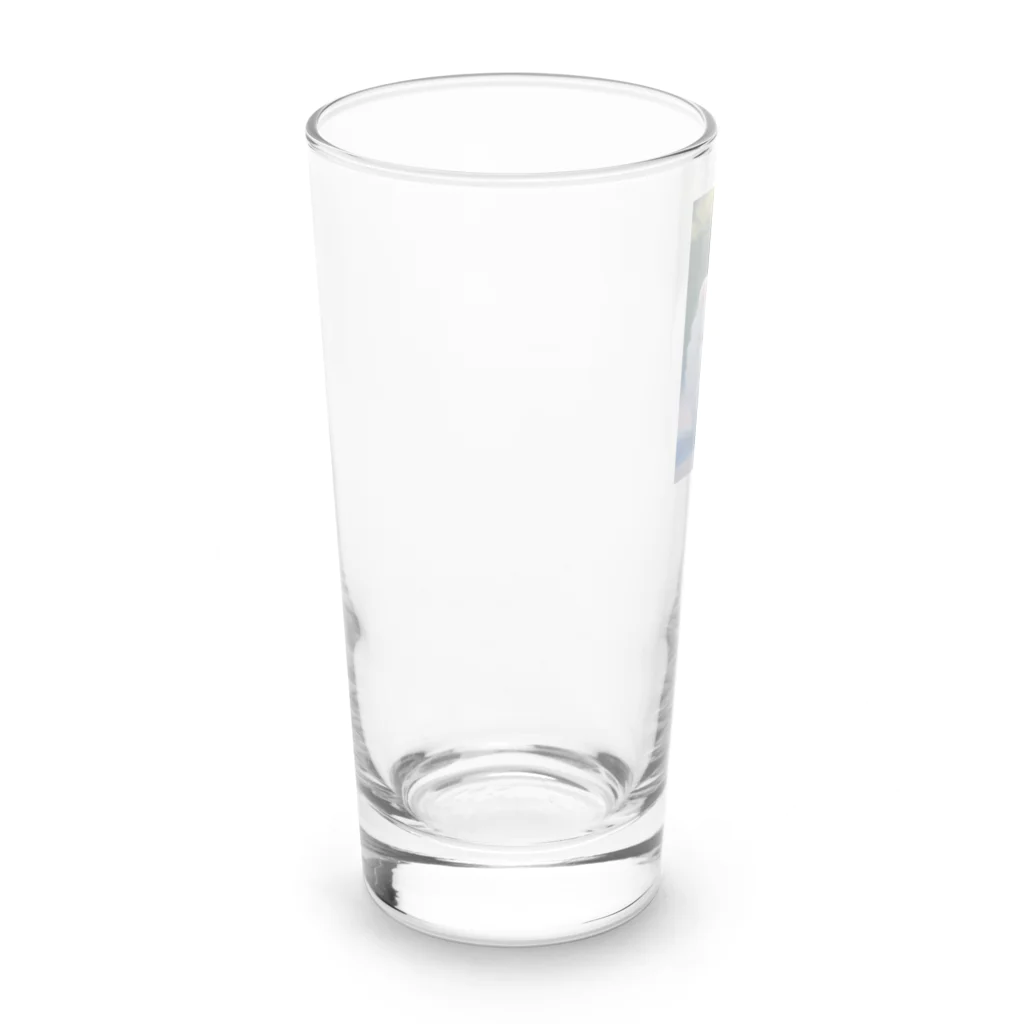 dcgnori／ワンコ画像のモフモフワンコ玉 Long Sized Water Glass :left