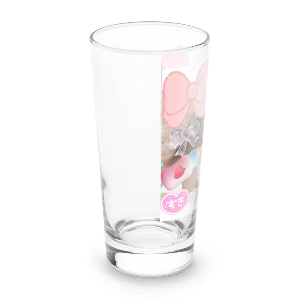 🎀miruchan land🎀🍼©️公式ショップの🎀姫みるランド🎀🍼 Long Sized Water Glass :left