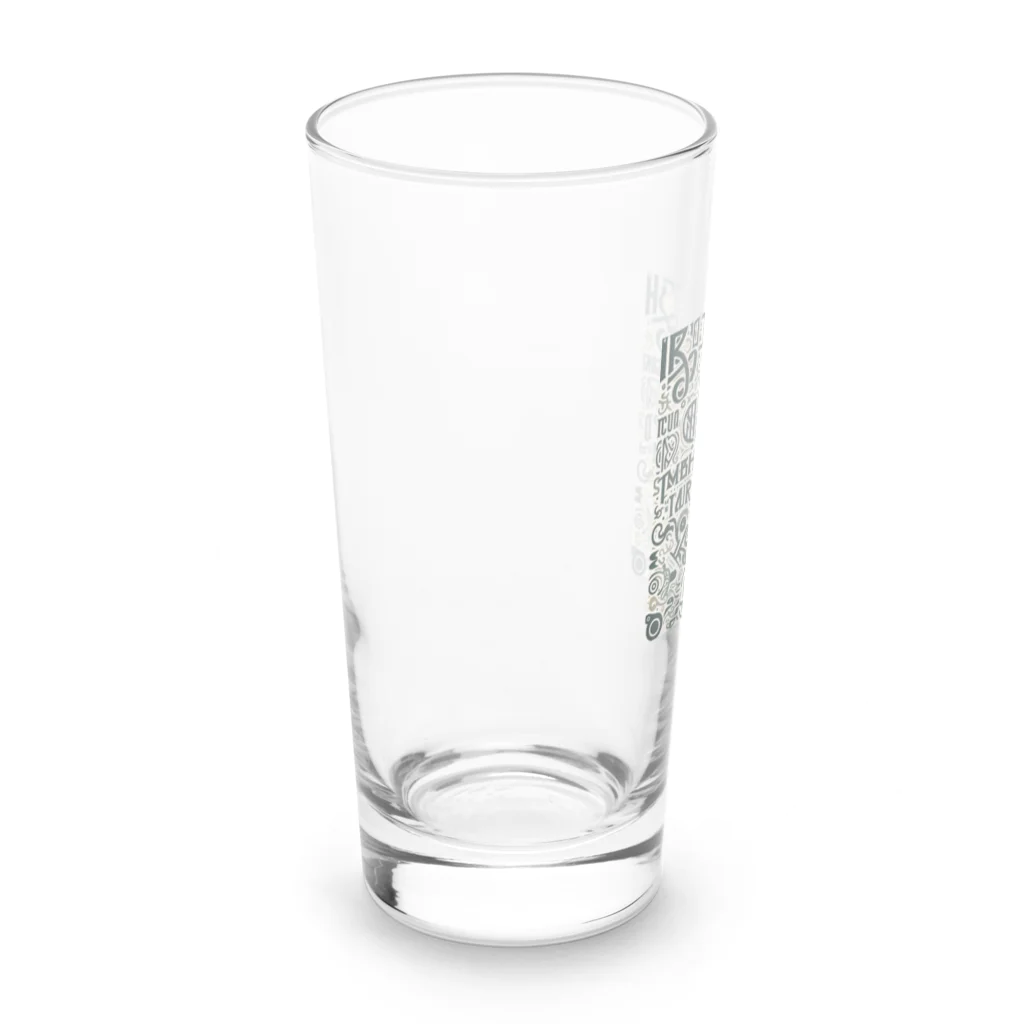 mii_24のおしゃれ英語 Long Sized Water Glass :left