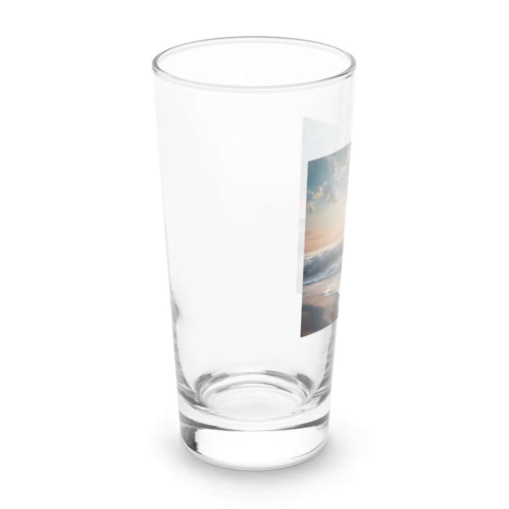 130yの綺麗な海 Long Sized Water Glass :left