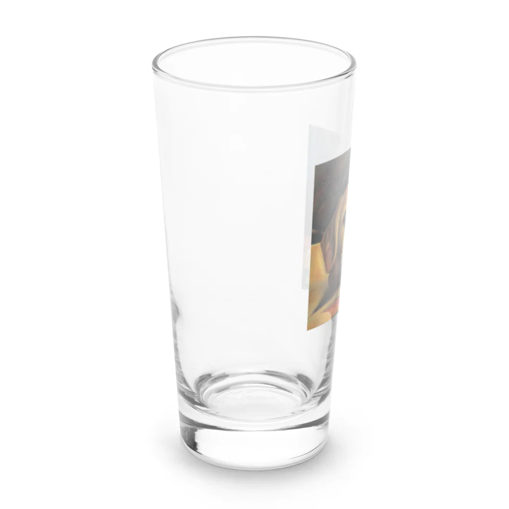 なっつ ふぁくとりーのThe Dog Long Sized Water Glass :left