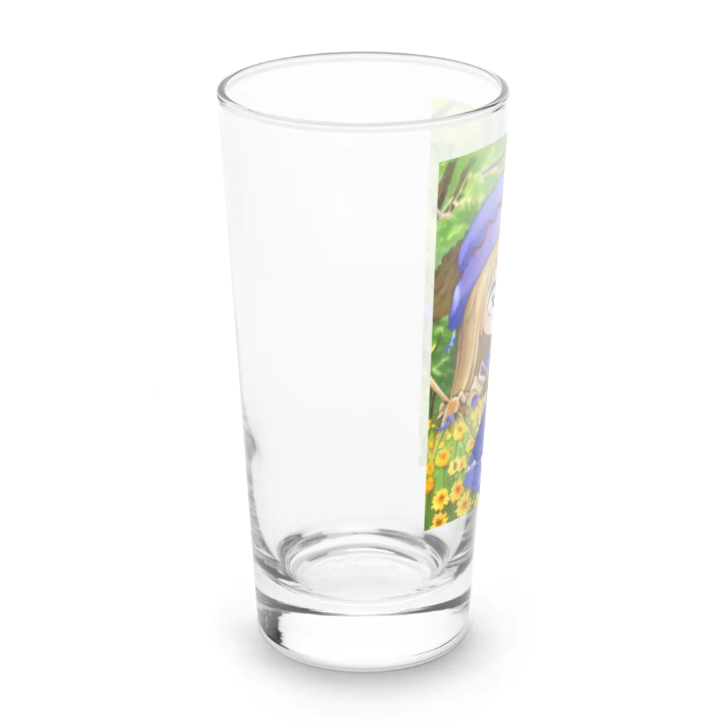 なっつ ふぁくとりーのかかしちゃん Long Sized Water Glass :left