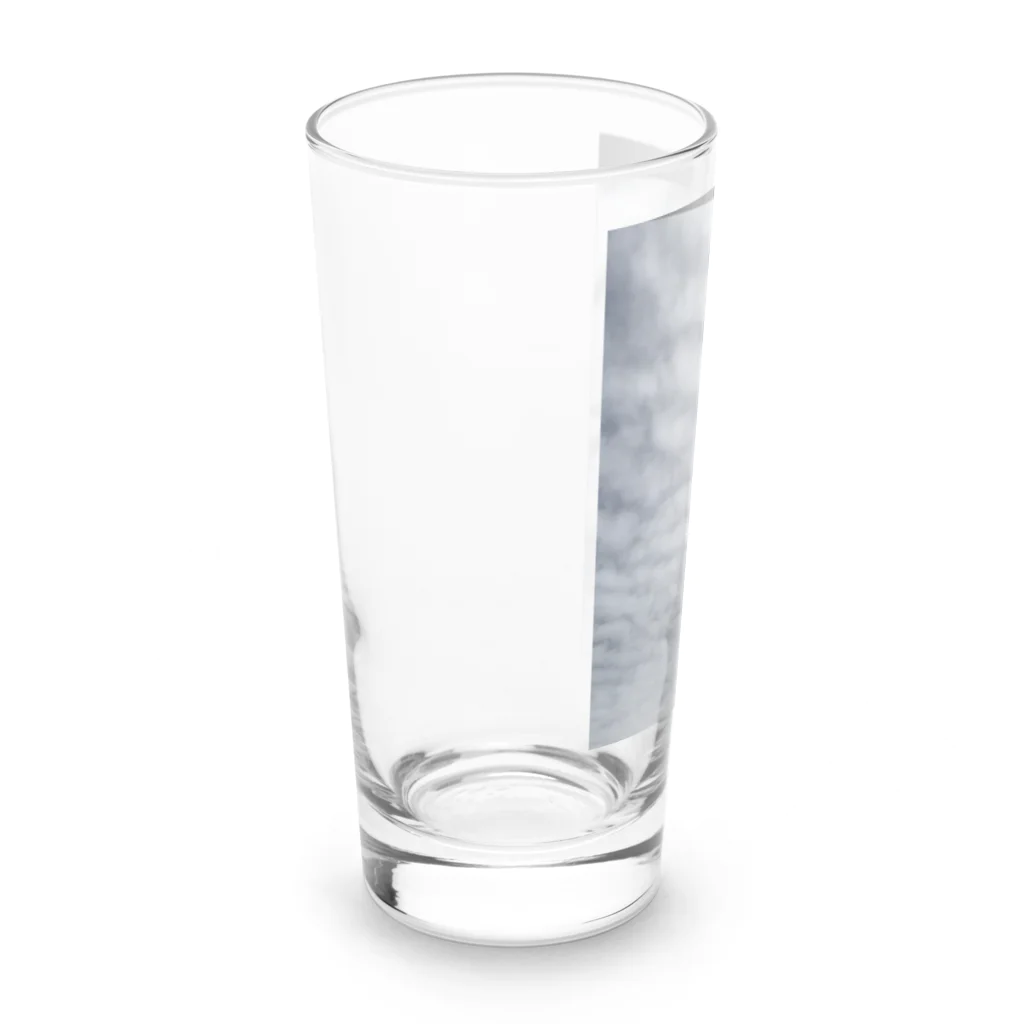 奈樹(なな)のうろこ雲 Long Sized Water Glass :left