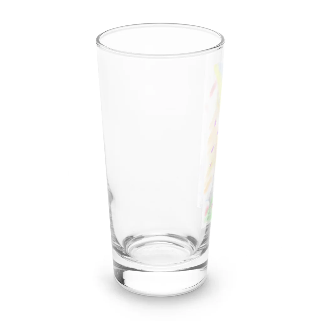 k..m 8888のスピリチュアルアートm..k1111 Long Sized Water Glass :left