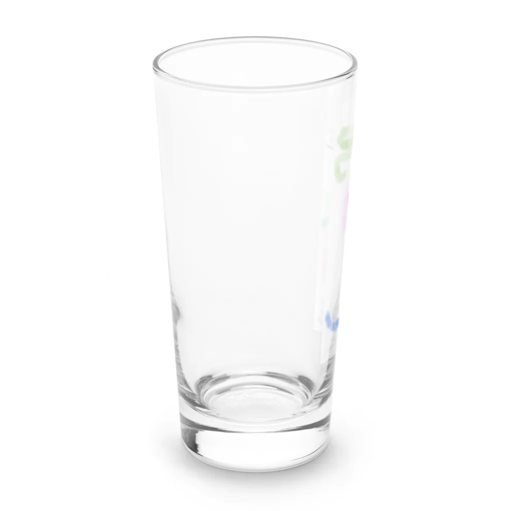 k..m 8888のスピリチュアルアートm..k2222 Long Sized Water Glass :left