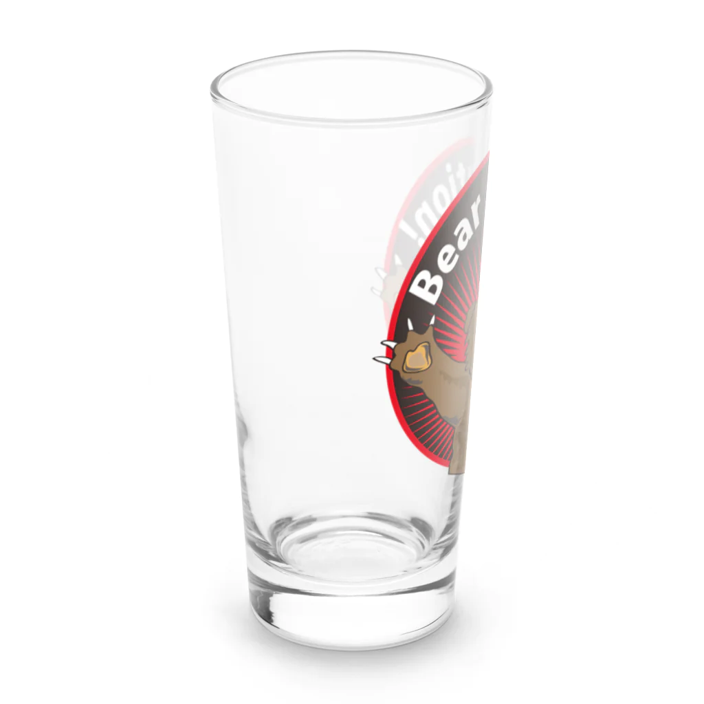 kamono84009のBear Caution! Long Sized Water Glass :left