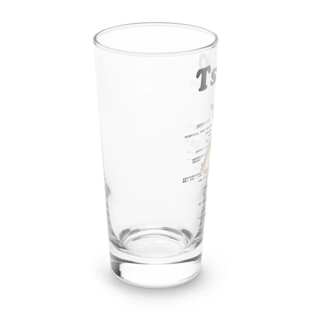 Illustrator Moca&Ram shopのピノキオのツボ（カラー） Long Sized Water Glass :left