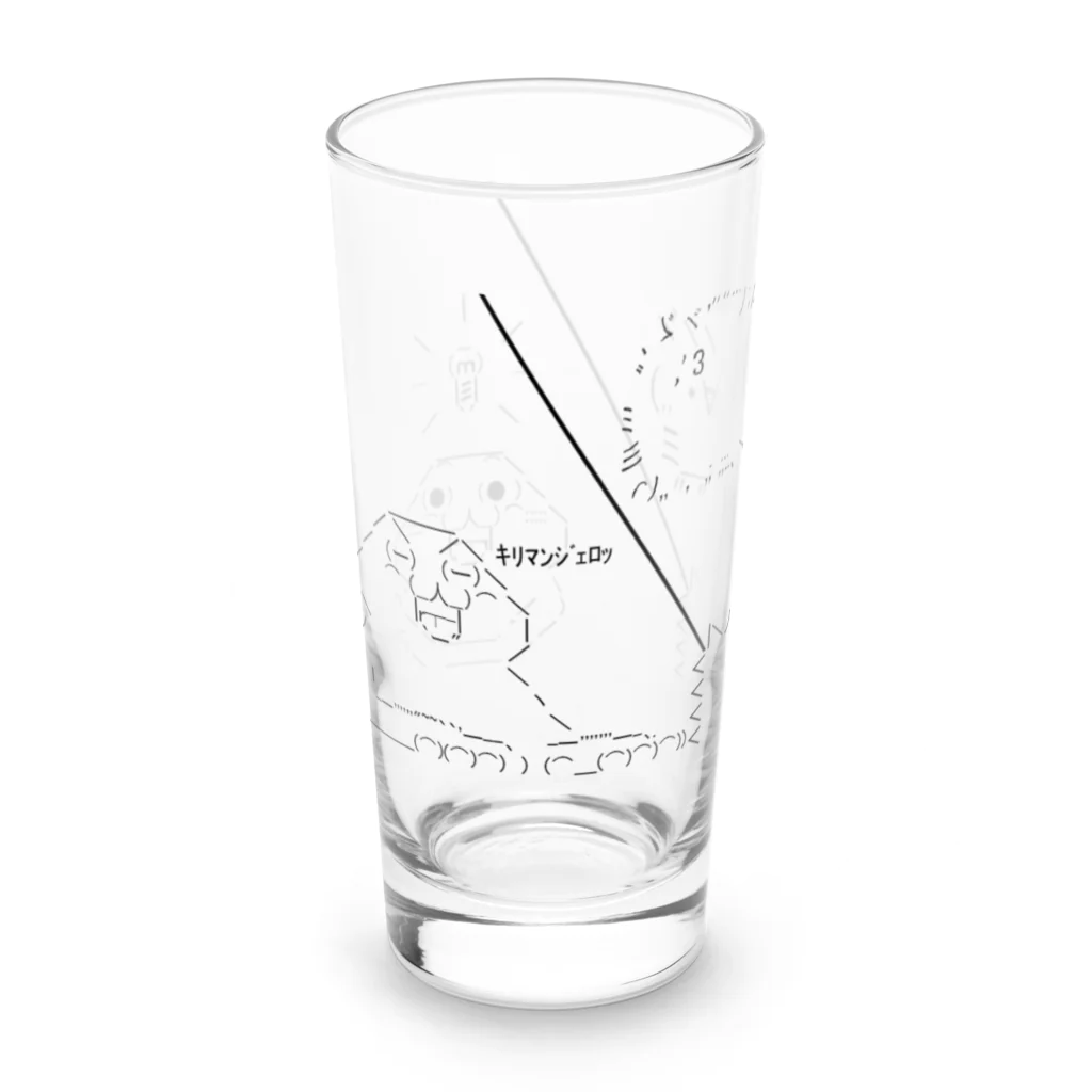 kammishoのやる夫（虚） Long Sized Water Glass :left