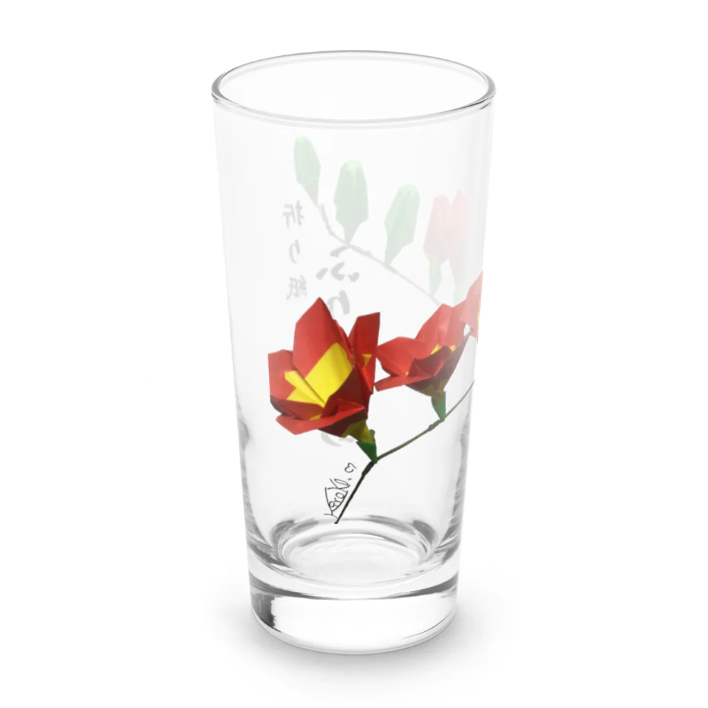 kumakumapcのおりがみふりーじあ Long Sized Water Glass :left