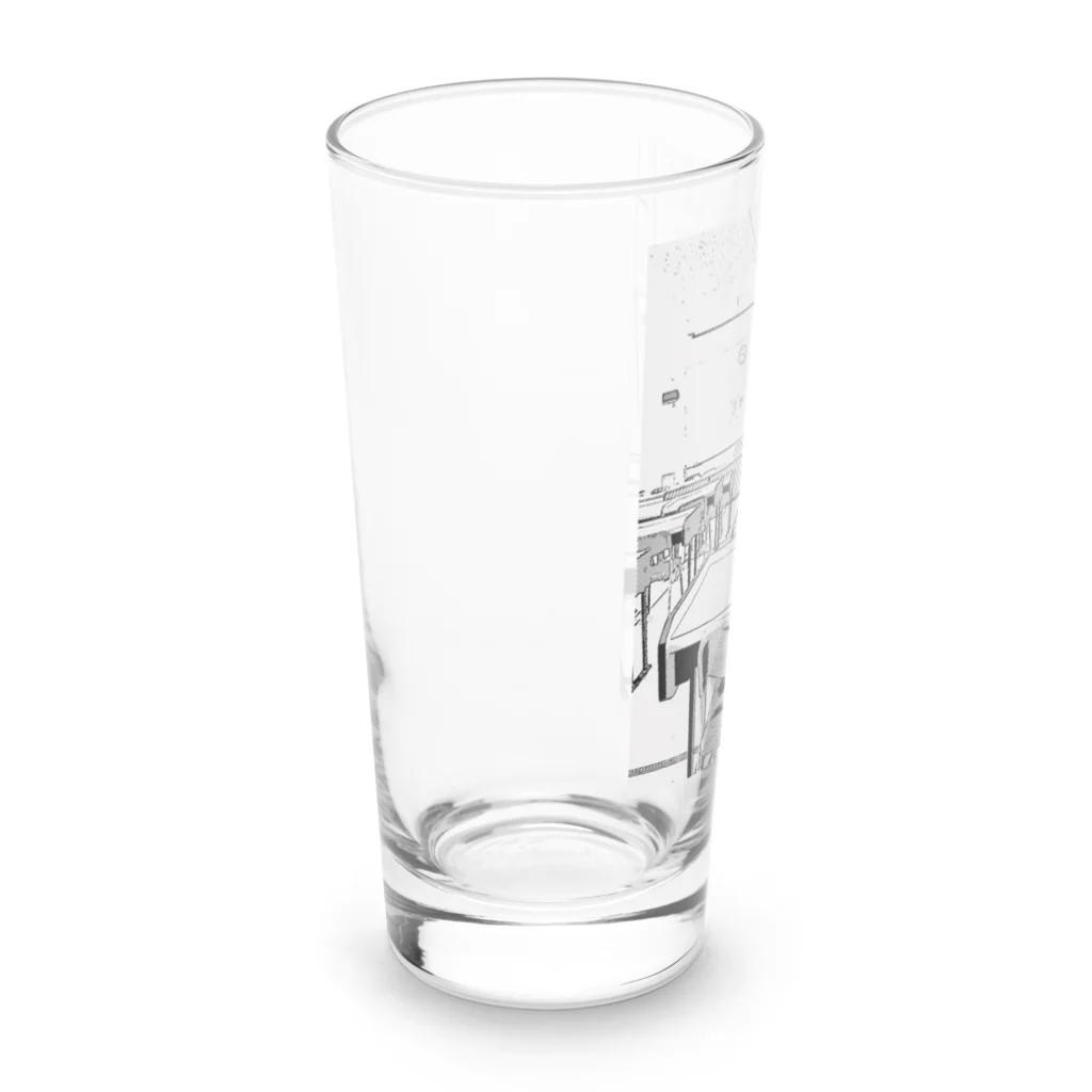 dana_tの放課後の教室 Long Sized Water Glass :left