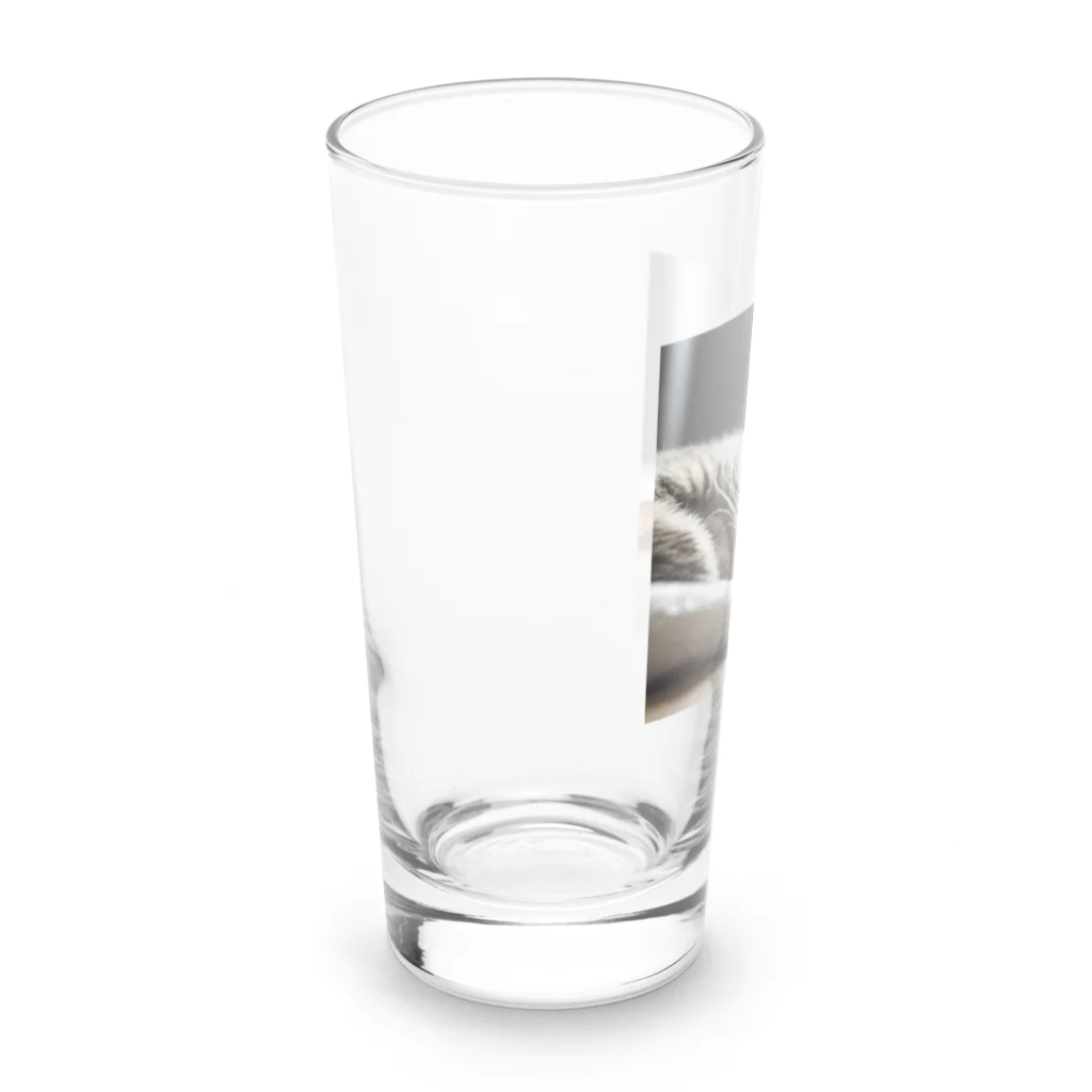 yumena_のねるねこ(寝る猫) Long Sized Water Glass :left