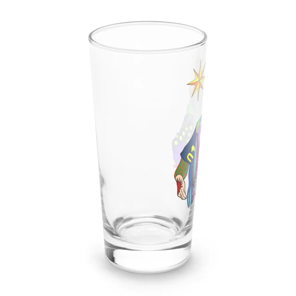 NANNANOーナンナノーのSTAR-HANDS GIRL Long Sized Water Glass :left