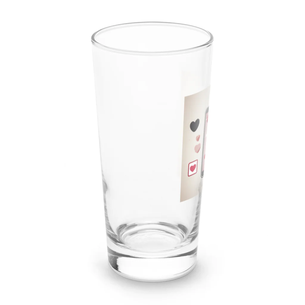 goukiaの恋愛イイネグッズ Long Sized Water Glass :left