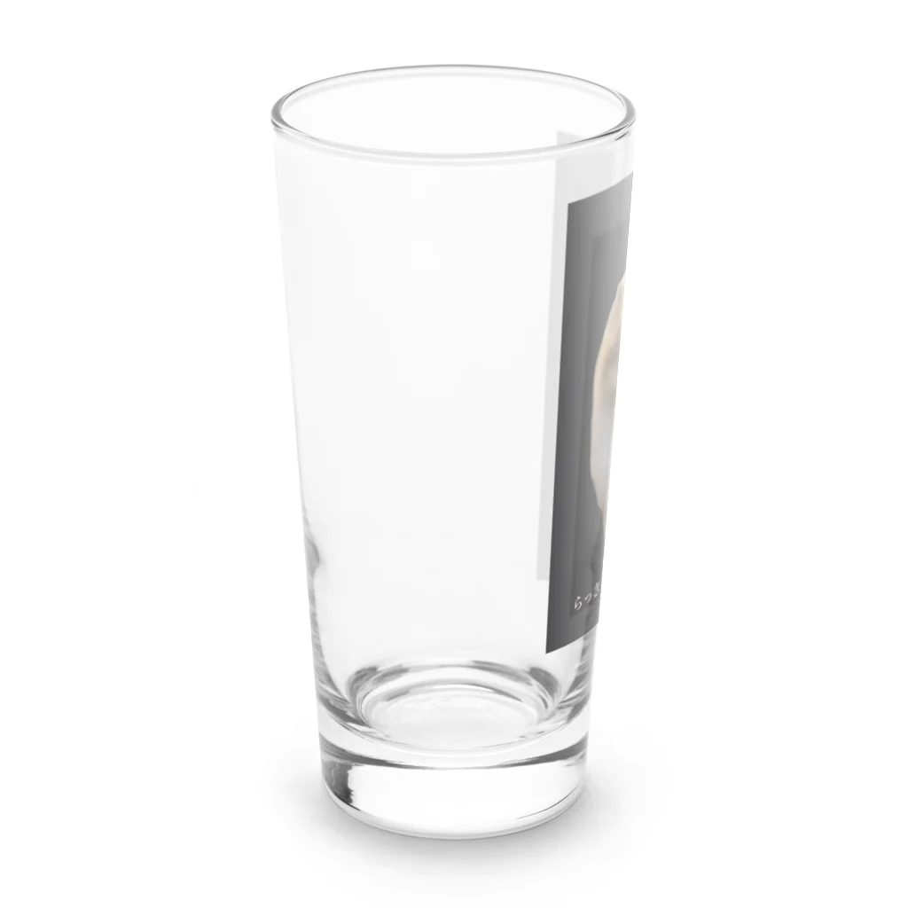 キャンドルドックのらっき Long Sized Water Glass :left