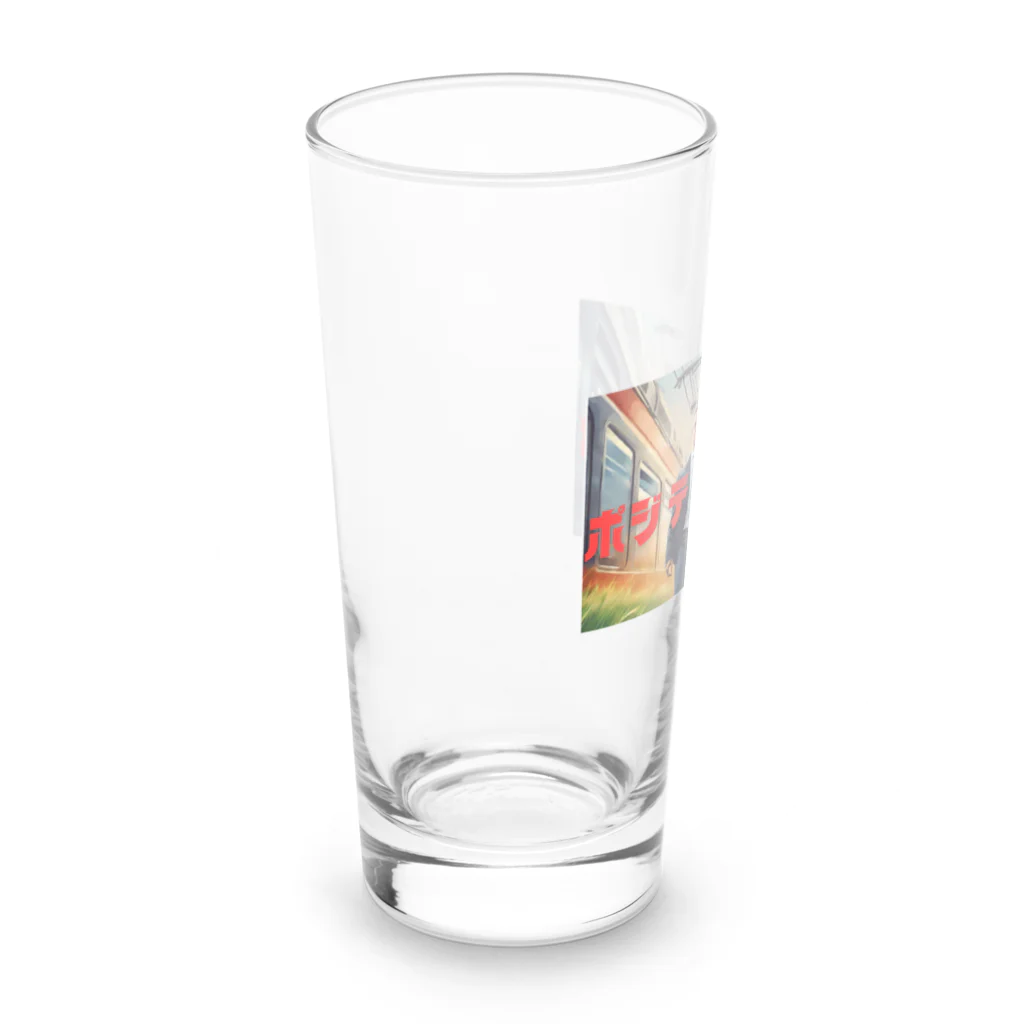 SHOP teeteeteeのポジティブの全部 Long Sized Water Glass :left