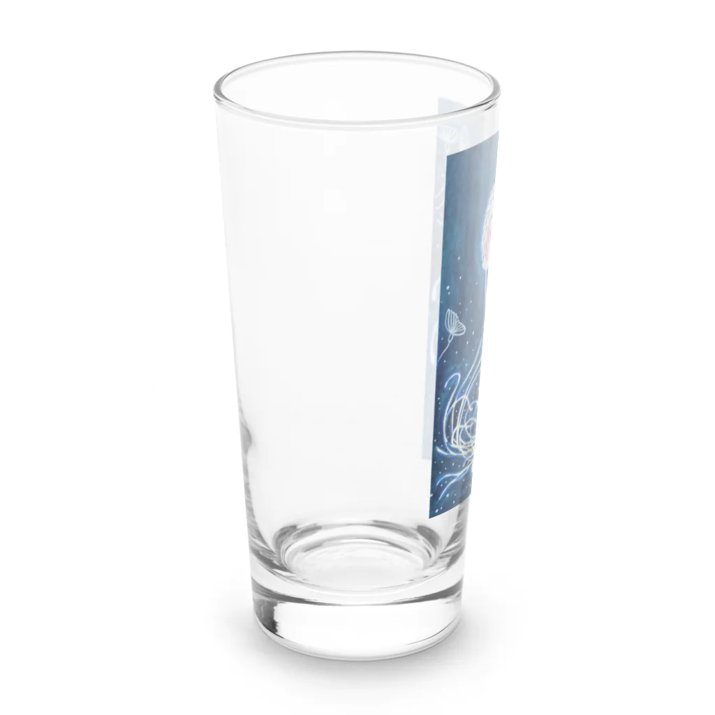 JapaneseArt Yui Shopの海月のワルツ Long Sized Water Glass :left