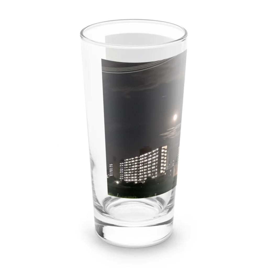 玉手箱のあんこくの街並み Long Sized Water Glass :left