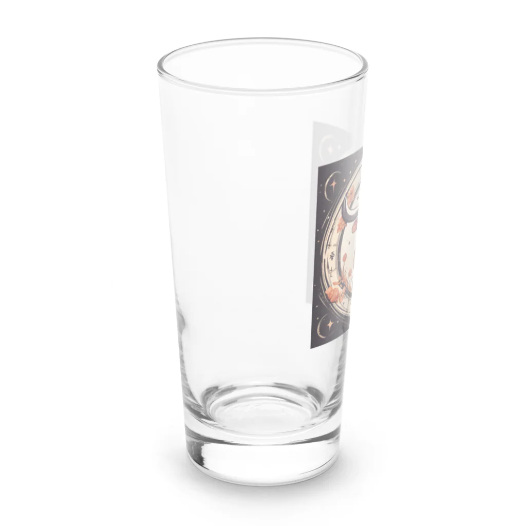 Yoshikoのクリエイトショップの２番目干支のうしくん Long Sized Water Glass :left